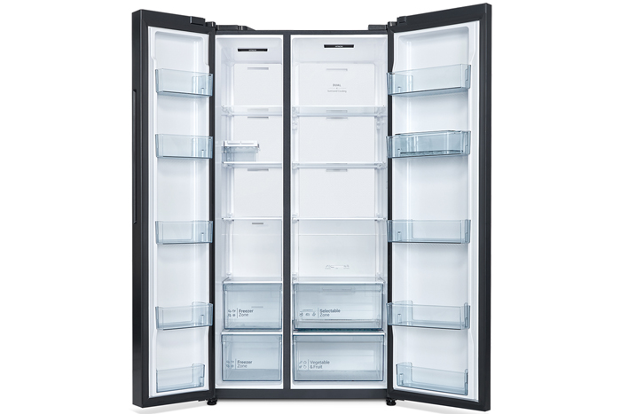 Tủ lạnh Hitachi Inverter 656 lít Side By Side HRSN9713ESMGWVN